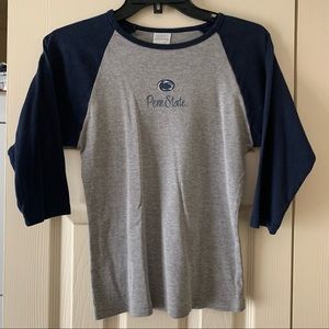 Penn State 3/4 Sleeve - Girls Youth Large